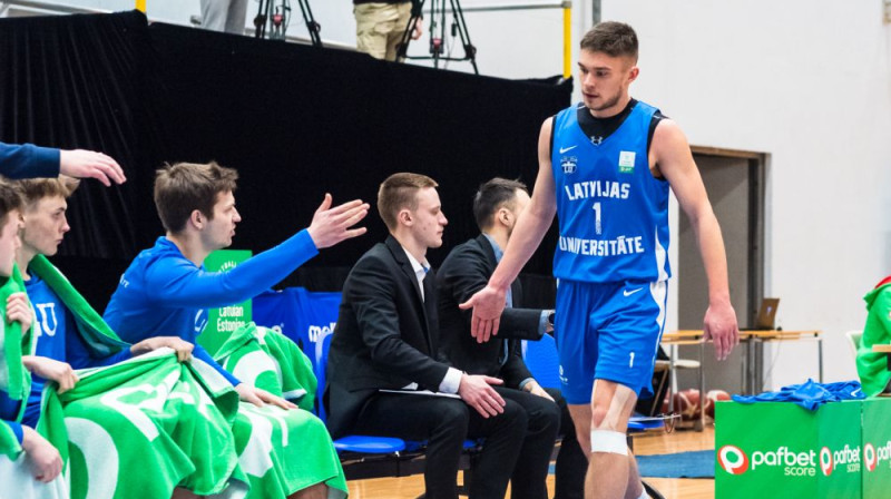 Ričards Vitoļskis. Foto: LU basketbols