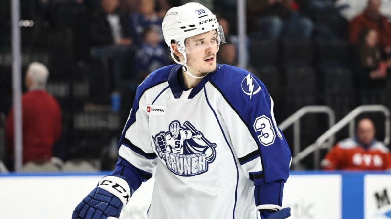 Rūdolfs Balcers. Foto: Syracuse Crunch