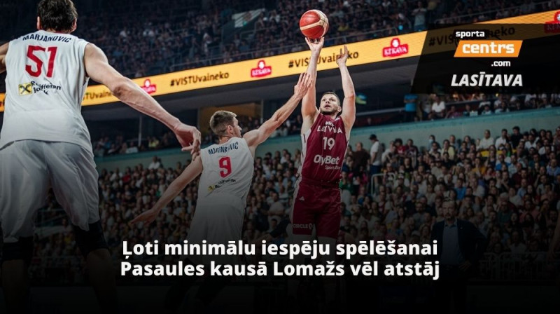 Rihards Lomažs. Foto: FIBA