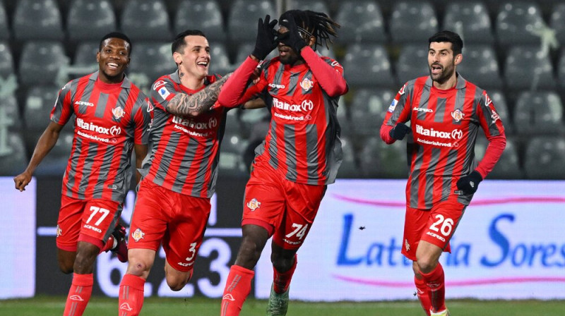 "Cremonese" futbolisti. Foto: Imago Images/Scanpix