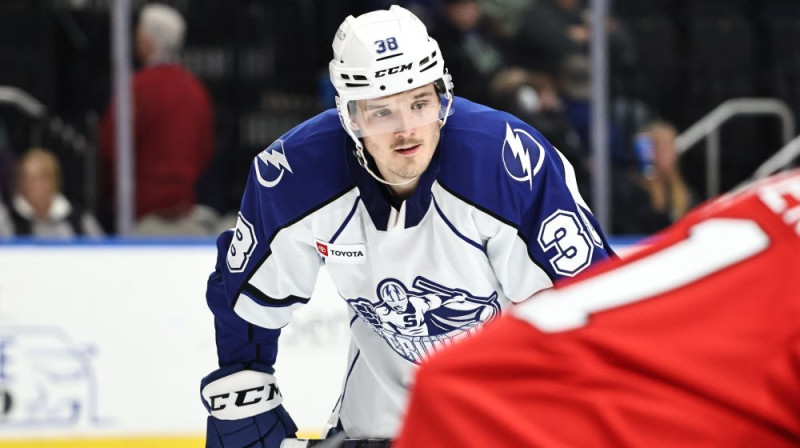 Rūdolfs Balcers. Foto: Syracuse Crunch