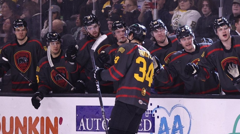 Eduards Tralmaks. Foto: Providence Bruins