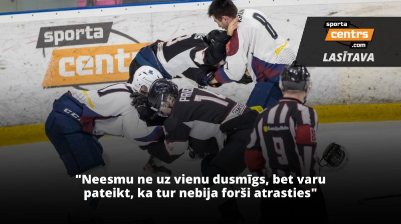 Asumi no Rīgas "Dinamo" sezonas pēdējās spēles. Foto: Guntis Lazdāns/LHF