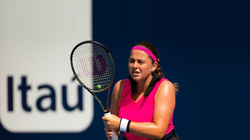 Aļona Ostapenko. Foto: Jimmie48 / WTA