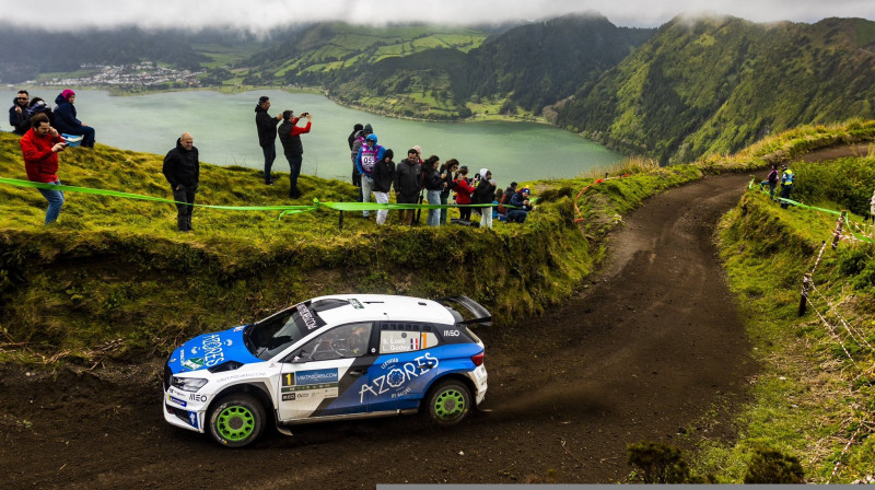 Sebastjans Lēbs. Foto: Rallye Azores