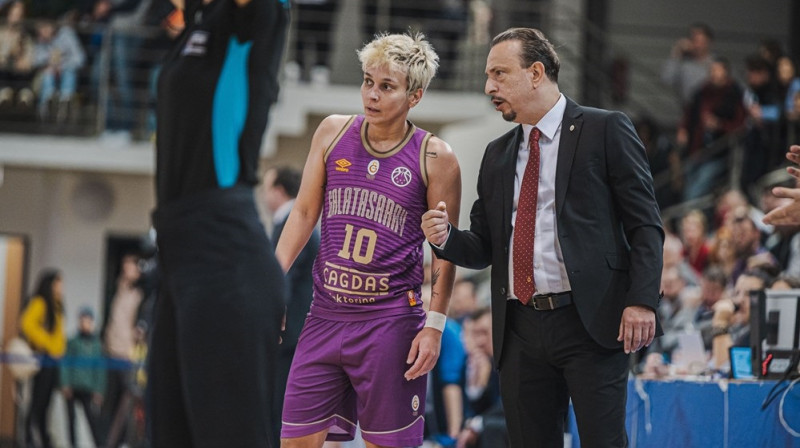 Išila Albena un Alpers Dururs. Foto: EuroCup Women