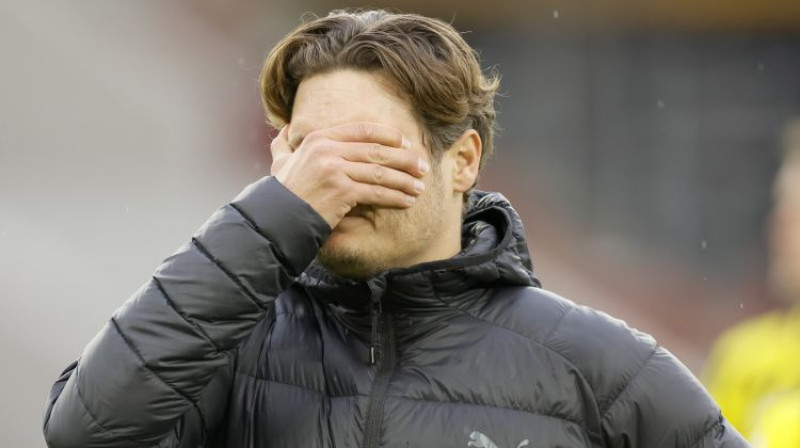 Dortmundes galvenais treneris Edins Terzičs. Foto: EPA/Scanpix