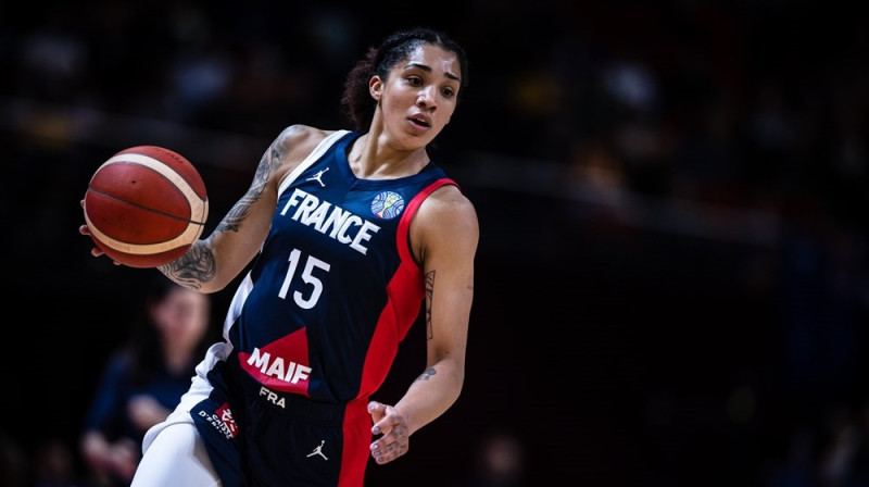 Gabija Viljamsa 2022. gada Pasaules kausā Sidnejā. Foto: FIBA