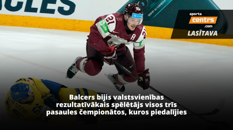 Rūdolfs Balcers. Foto: NHL