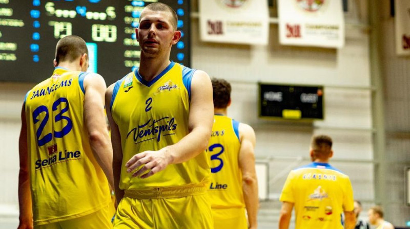 Artūrs Ausējs. Foto: BK Ventspils