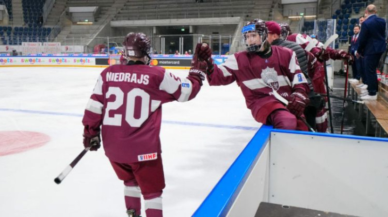 Valters Niedrājs. Foto: IIHF