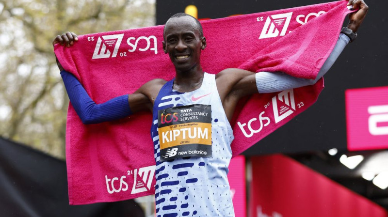 Kelvins Kiptums. Foto: Reuters/Scanpix