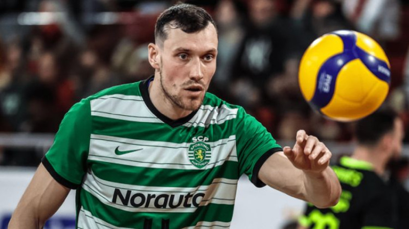 Toms Švans. Foto: Sporting CP