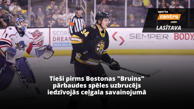 Eduards Tralmaks. Foto: Providence Bruins