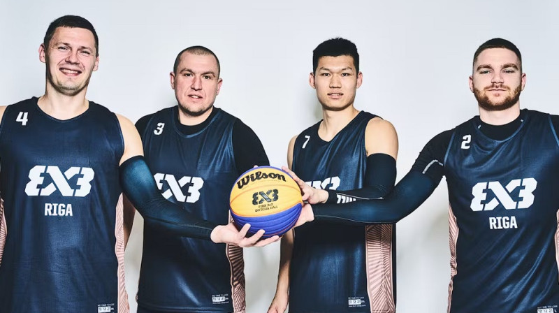 "Riga" 3x3 basketbolisti. Foto: worldtour.fiba3x3.com