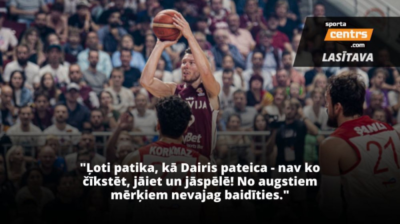 Dairis Bertāns. Foto: LBS