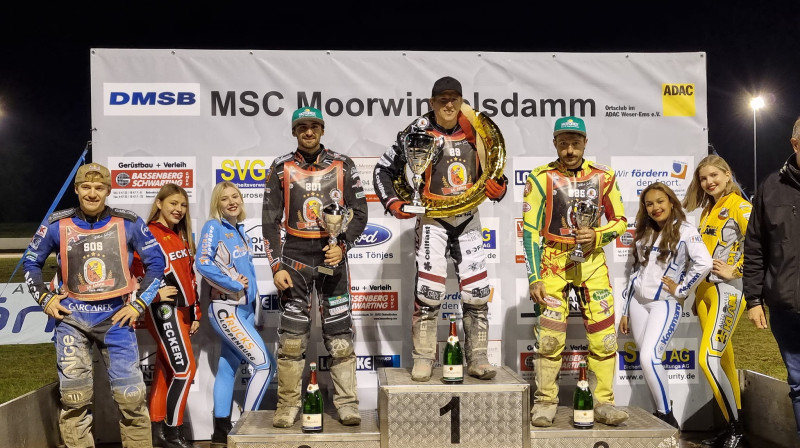 Andžejs Ļebedevs - "Master of Speedway" sacensību uzvarētājs.