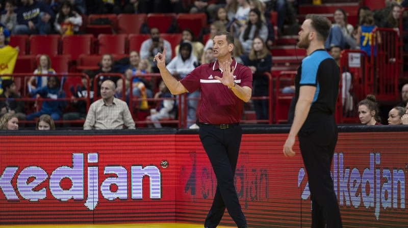 Gundars Vētra 2023. gada 12. februārī Stokholmā. Foto: FIBA