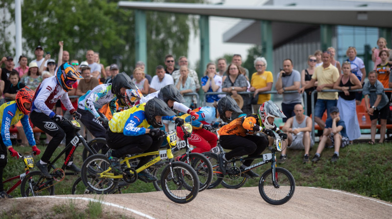 BMX cīņas turpināsies Jelgavā
Foto: Sanda Balode