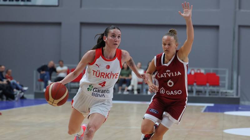 Ketija Vihmane 2023. gada 26. maijā. Foto: Turcijas basketbola federācija