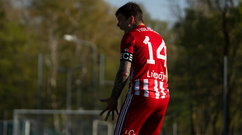 Eduards Tīdenbergs. Foto: FK Liepāja