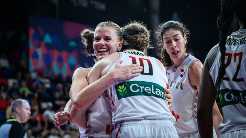 Beļģijas basketbolistes. Foto: FIBA