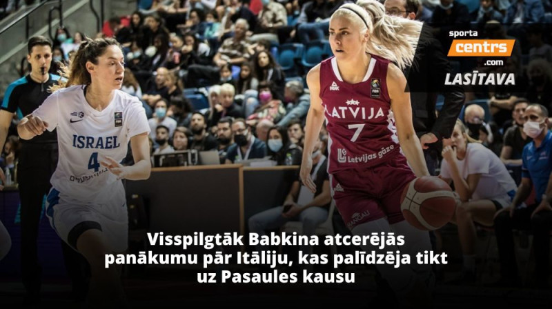 Elīna Babkina. Foto: FIBA