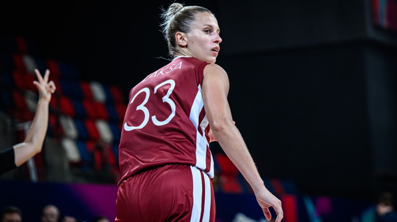Kitija Laksa. Foto: FIBA