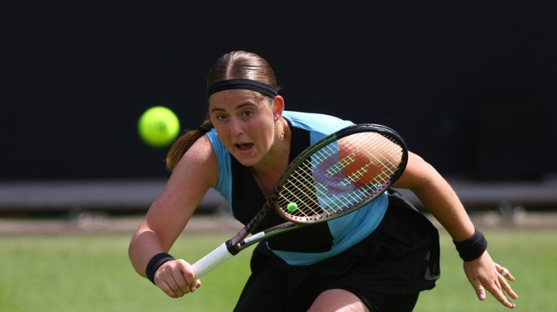 Aļona Ostapenko. Foto: Reuters/Scanpix