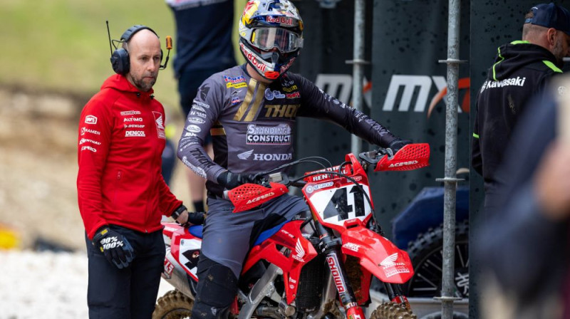 Pauls Jonass. Foto: Standing Construct Honda MXGP