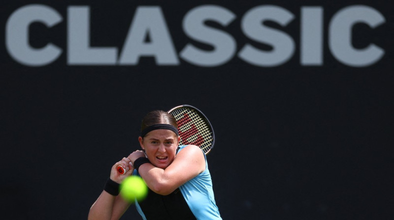 Aļona Ostapenko. Foto: Reuters/Scanpix