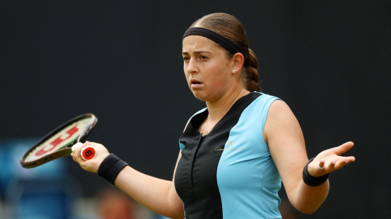 Aļona Ostapenko. Foto: Reuters/Scanpix