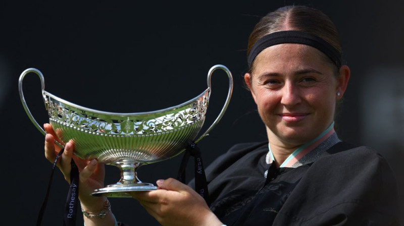 Aļona Ostapenko. Foto: Reuters/Scanpix