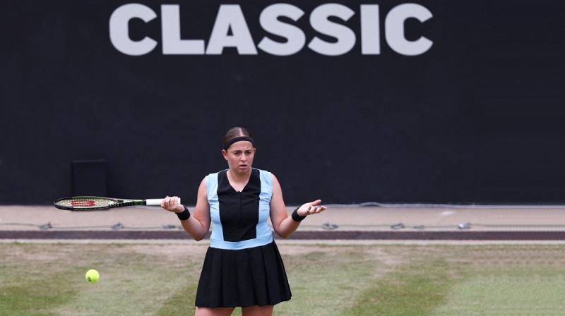 Aļona Ostapenko. Foto: AFP/Scanpix