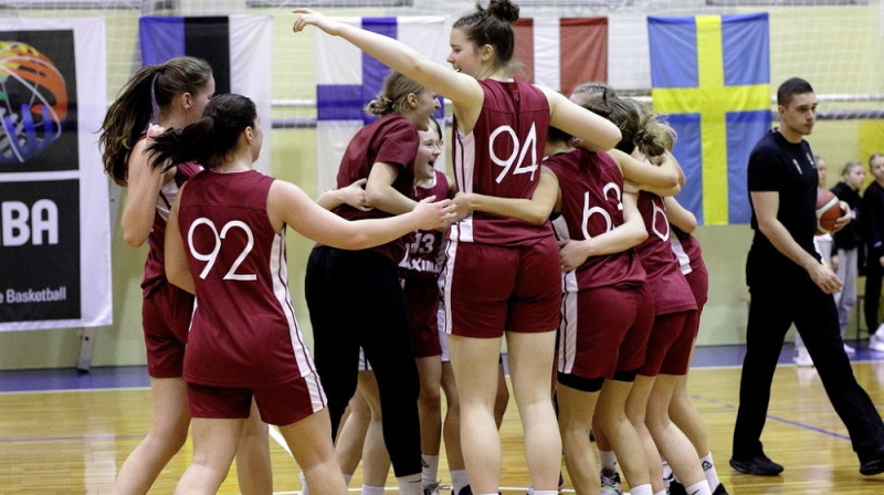 Latvijas U18 juniores 2023. gada 5. janvārī Tallinā. Foto: Siim Semiskar