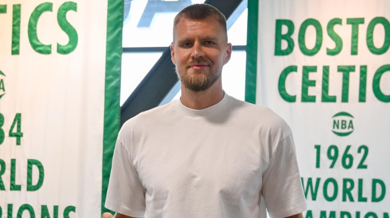 Kristaps Porziņģis. Foto: Boston Celtics