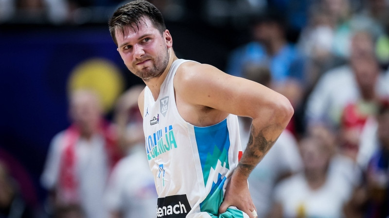 Luka Dončičs. Foto: Vid Ponikvar / Sportida/SIPA/Scanpix