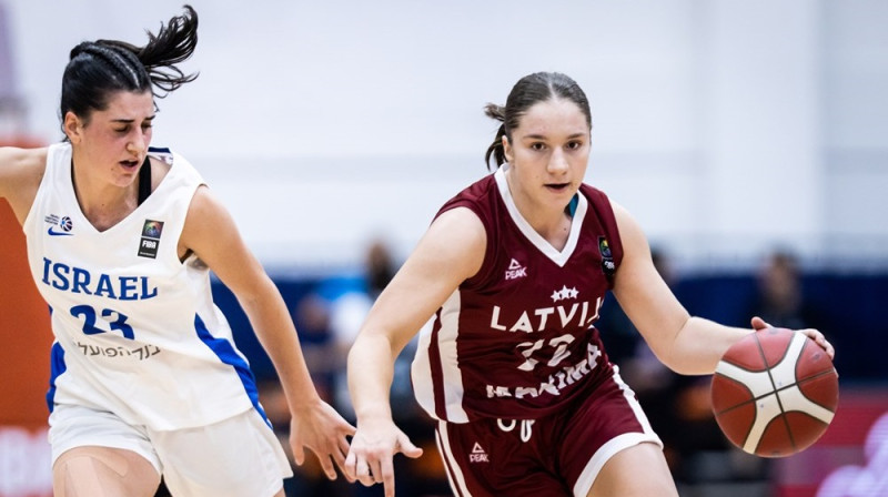 Madara Šmite 2023. gada 2. jūlijā. Foto: FIBA