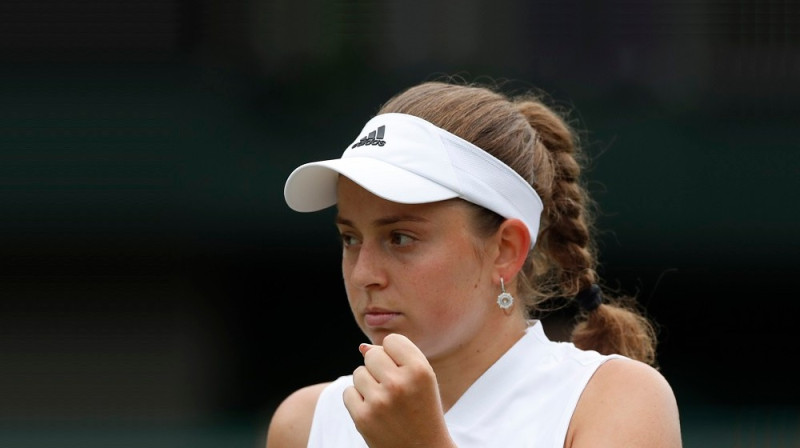 Aļona Ostapenko. Foto: Reuters/Scanpix