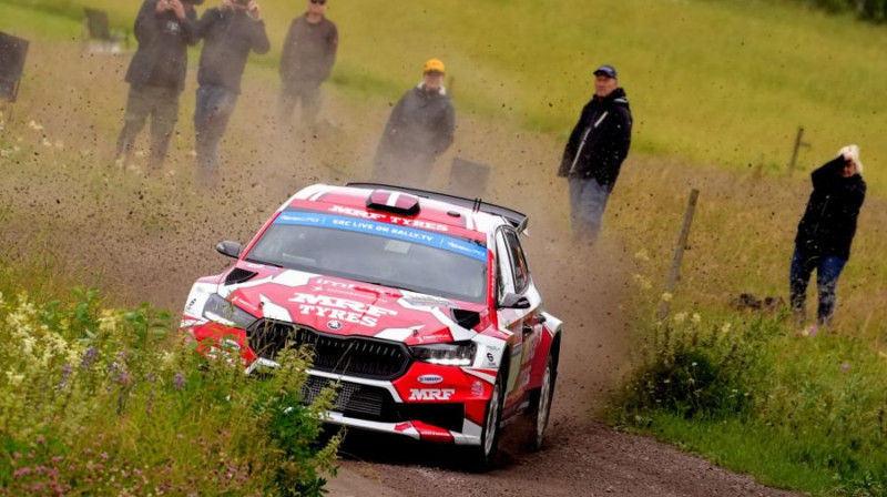 Mārtiņš Sesks/Renārs Francis. Foto: Martins Sesks Rally