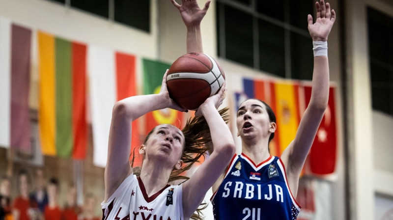 Krista Lukašēvica 2023. gada 3. jūlijā. Foto: FIBA