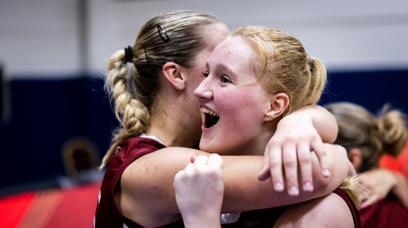 Estere Petrus 2023. gada 5. jūlijā. Foto: FIBA