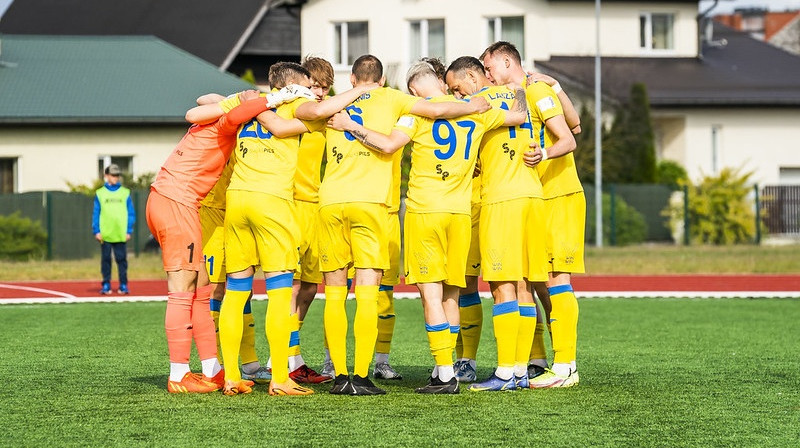 "Super Nova" futbolisti. Foto: Nora Krevņeva-Baibakova/Virslīga Flickr