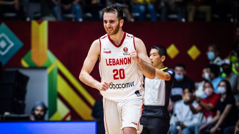 Potenciālais Libānas izlases līderis Vaels Arakdži. Foto: FIBA