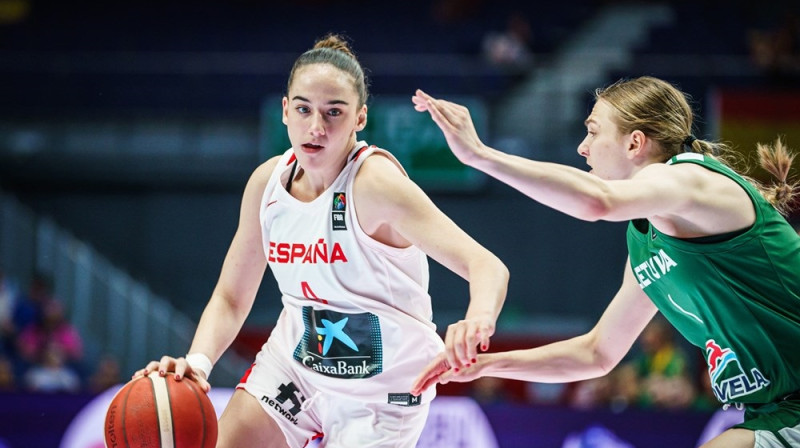 Ijana Martina 2023. gada 21. jūlijā Madridē. Foto: FIBA