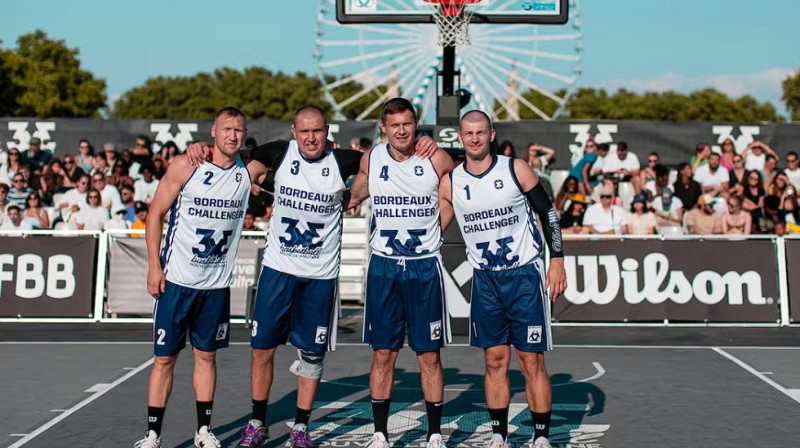 "Riga" 3x3 komanda. Foto: FIBA