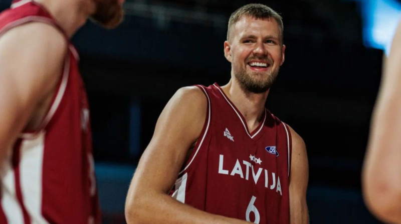 Kristaps Porziņģis. Foto: LBS