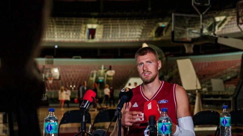 Kristaps Porziņģis. Foto: LBS