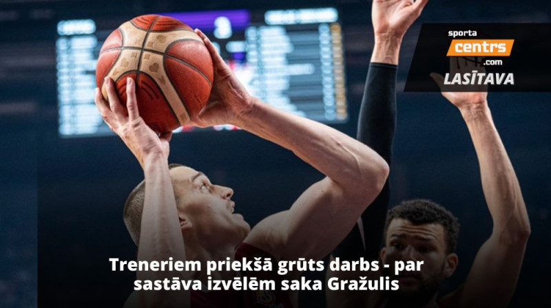 Andrejs Gražulis. Foto: FIBA