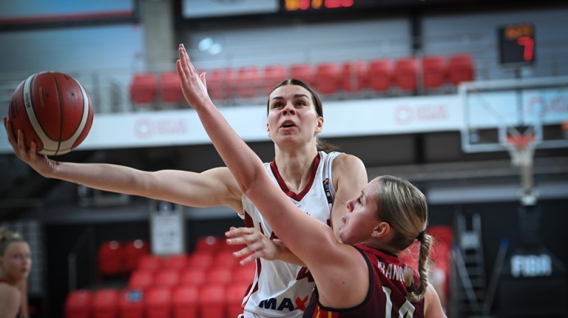 Katrīna Ozola 2023. gada 29. jūlijā. Foto: FIBA